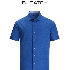 Blue Bugatchi button down